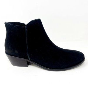 Thursday Boot Co Womens Black Suede Downtown Handcrafted Bootie